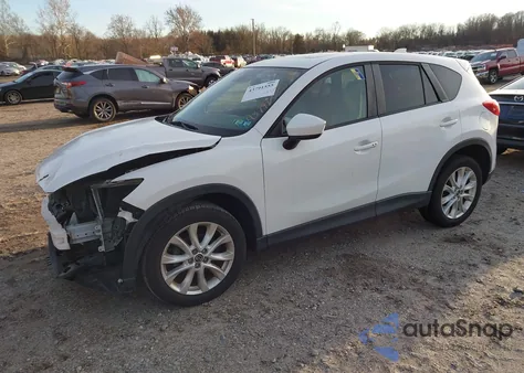 2014 Mazda Cx-5 Grand Touring из США, поврежденный, VIN JM3KE4DY0E0351636
